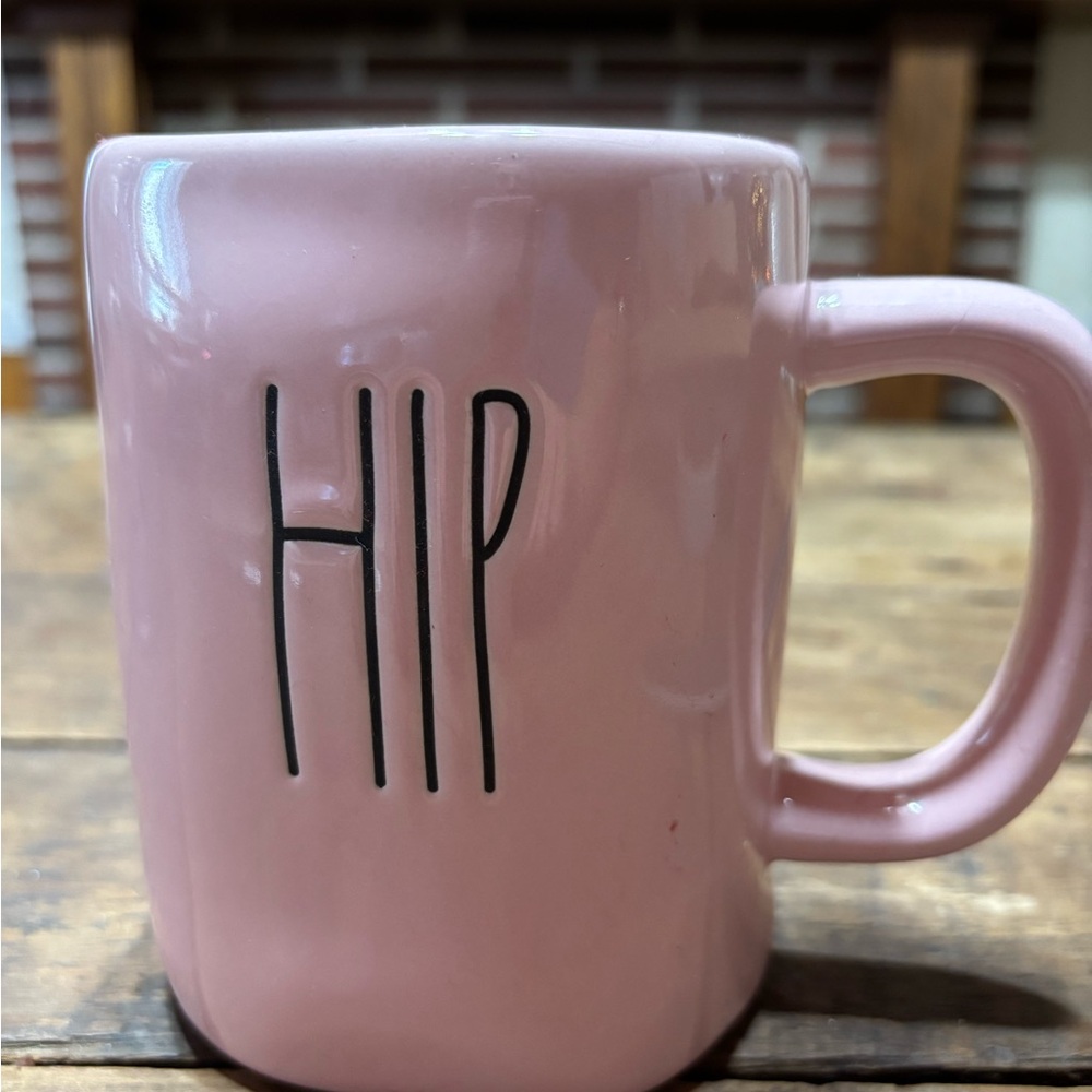 Rae Dunn Pink Easter Mug